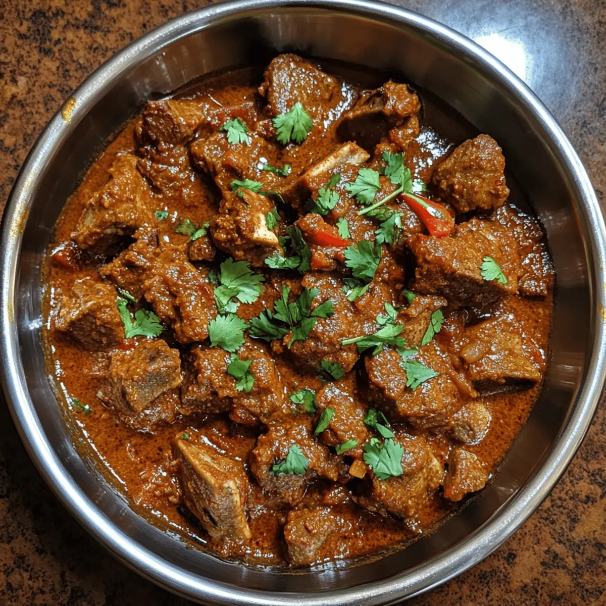 Spicy Lamb Vindaloo