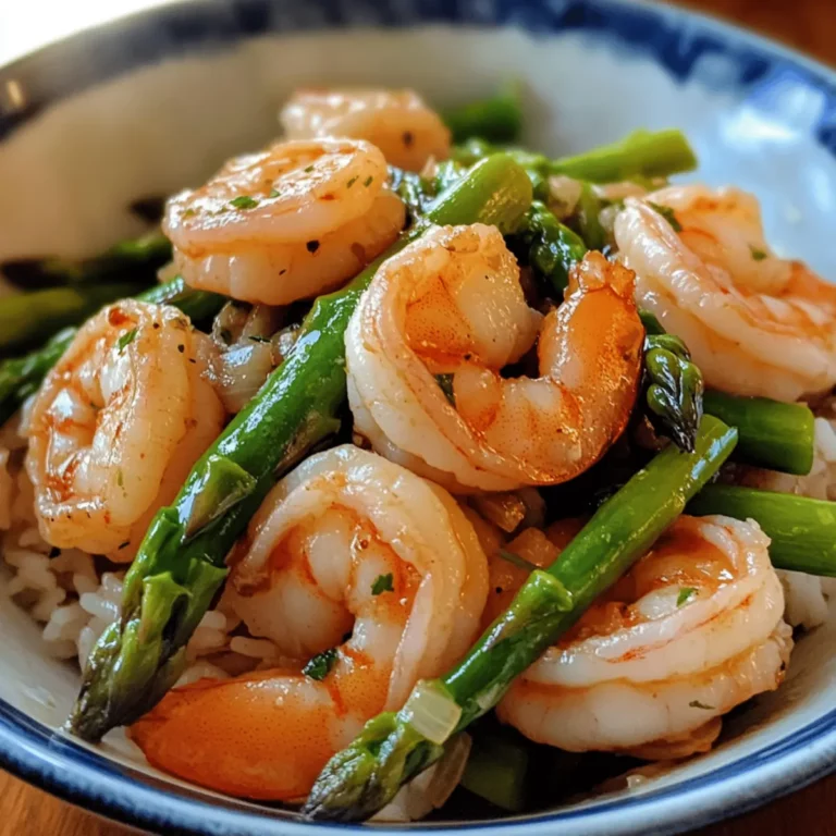 Garlic Butter Shrimp and Asparagus Stir-Fry