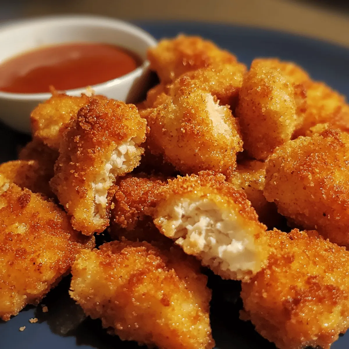 Baked Chicken Nugget Bites