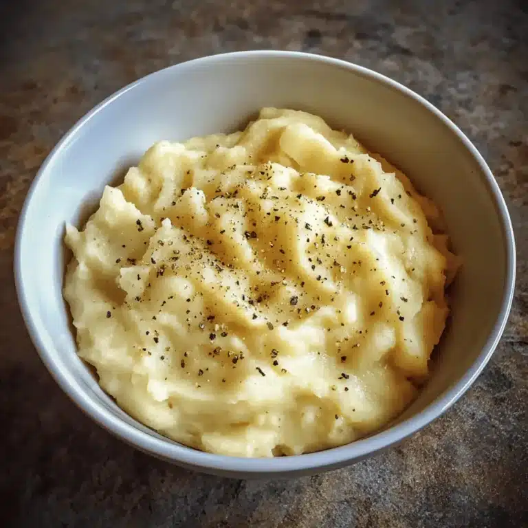 Creamy Mashed Hearts of Palm Fauxtatoes recipe
