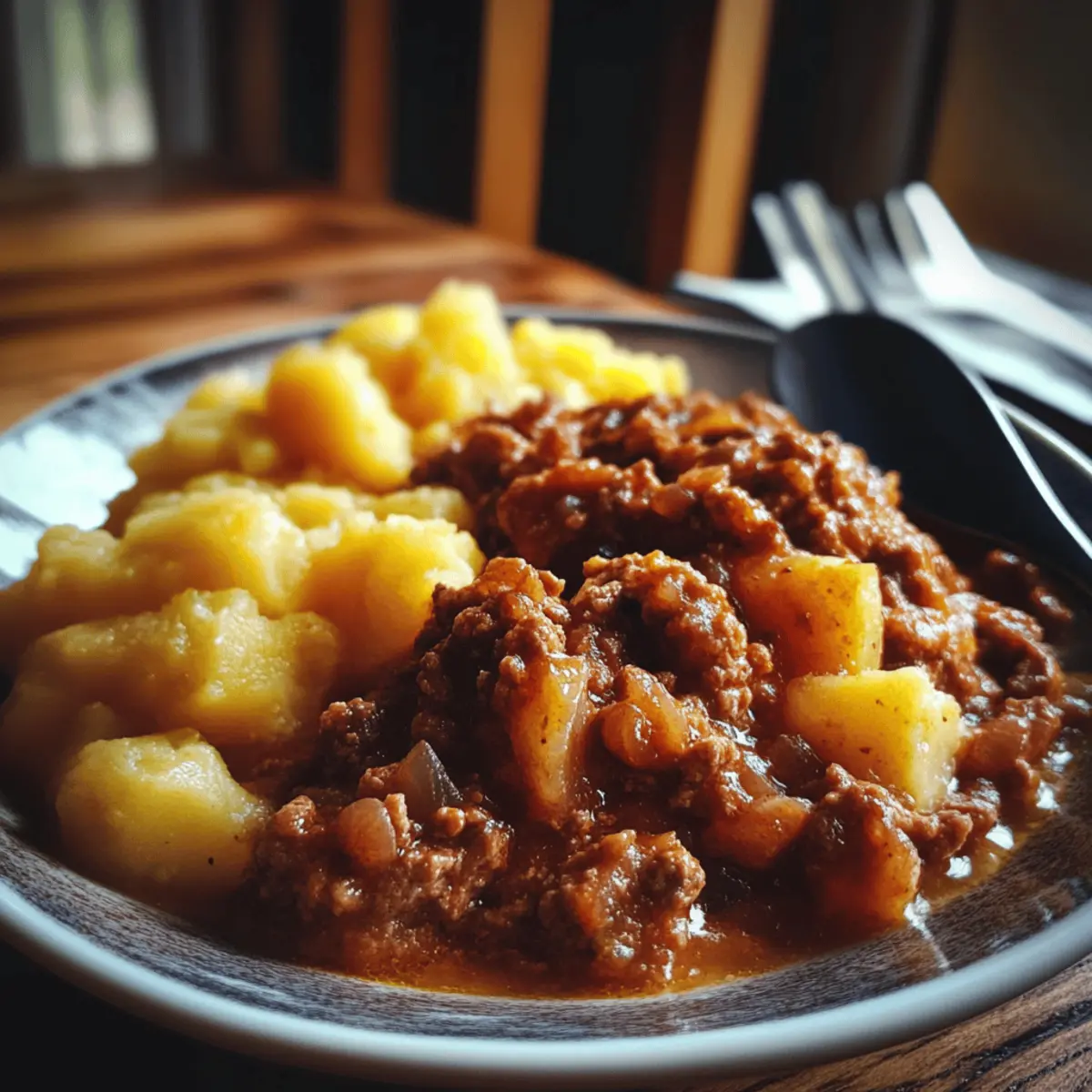 Mince and Tatties