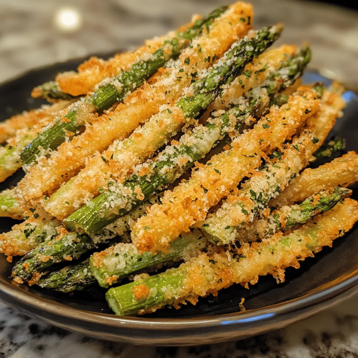 Air Fryer Parmesan Asparagus Fries