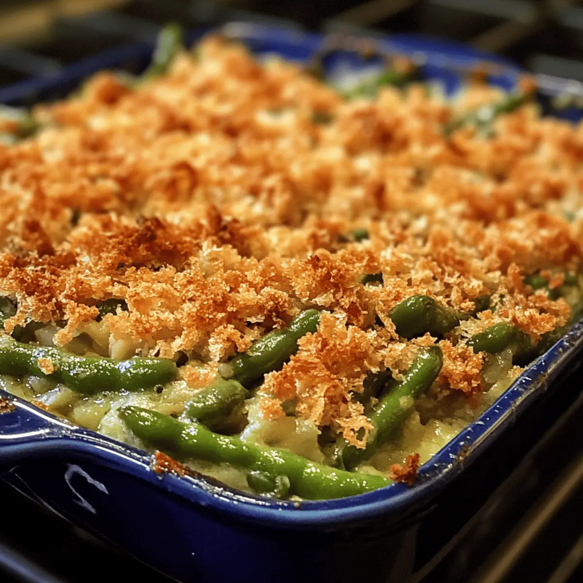 Keto Green Bean Casserole