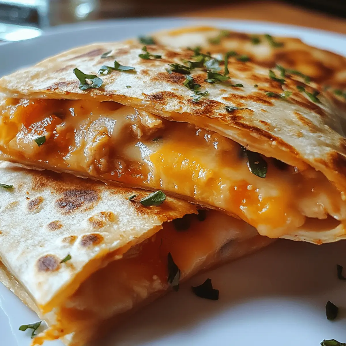 Turkey & Cheese Quesadilla Pockets