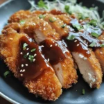 Japanese Chicken Katsu with Tonkatsu Sauce