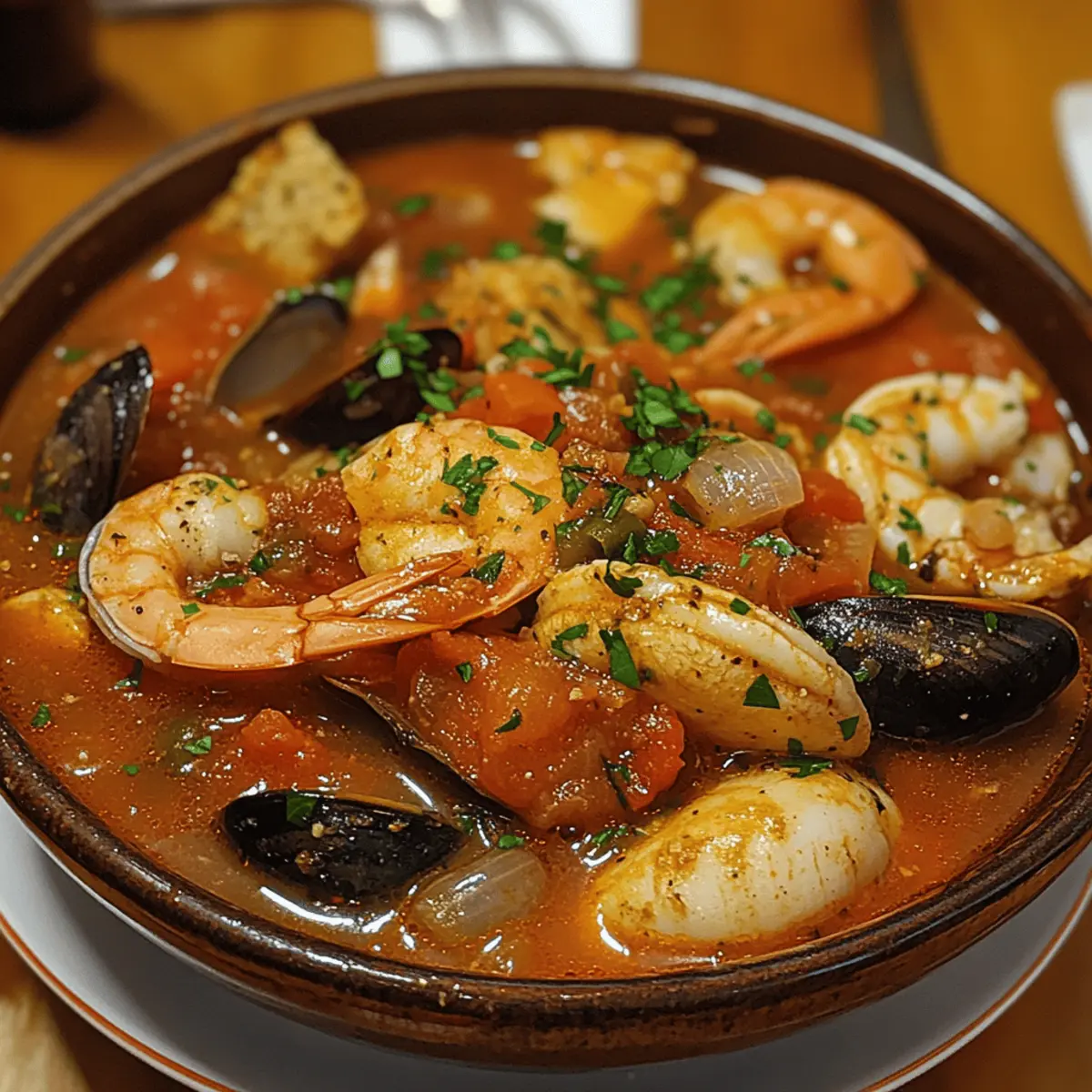 Christmas Eve Cioppino (Seafood Stew)