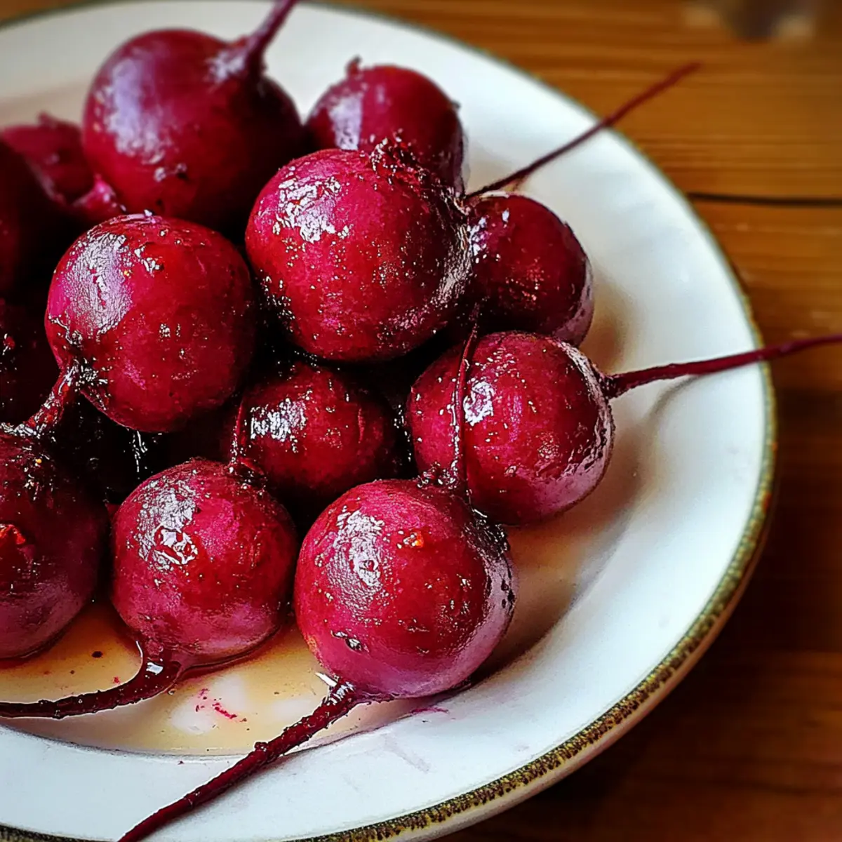 Maple-Roasted Baby Beets