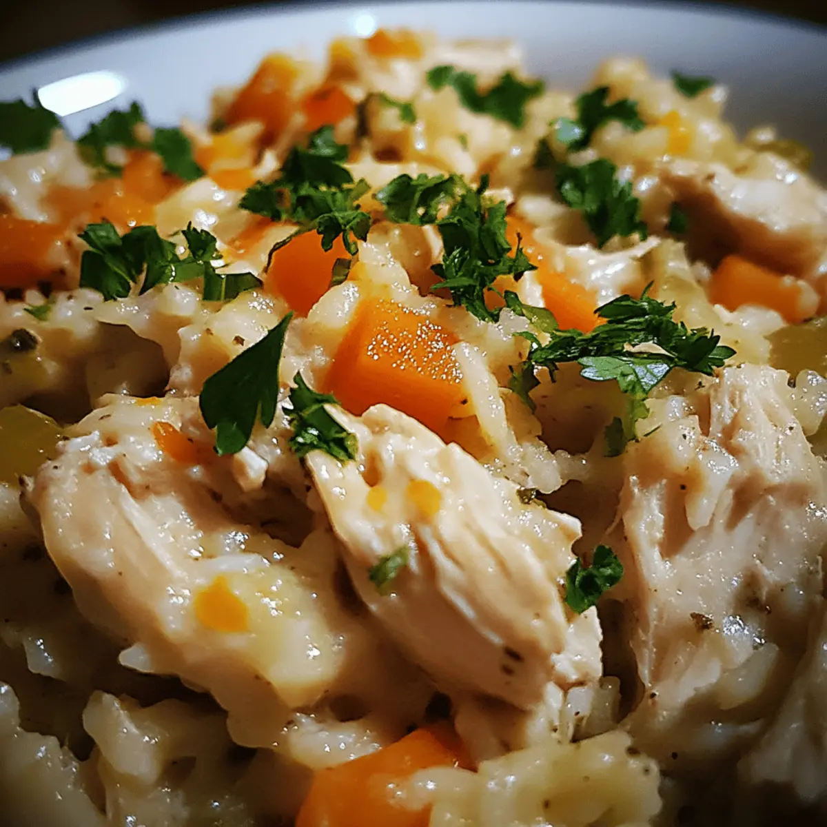 Slow Cooker Chicken and Rice Casserole
