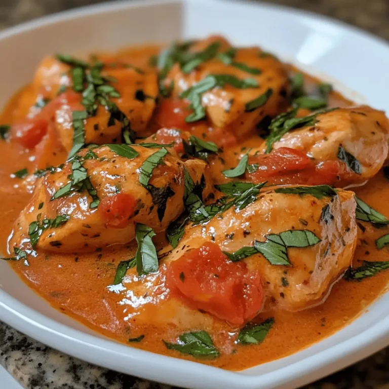 Creamy Tomato Basil Chicken