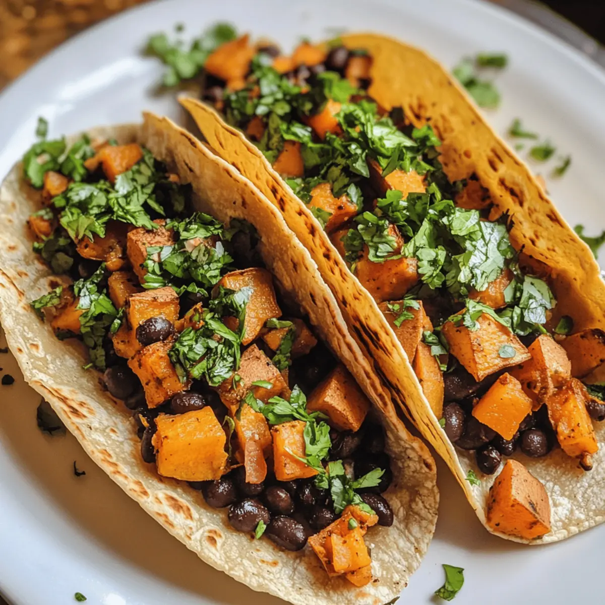 Sweet Potato & Black Bean Tacos