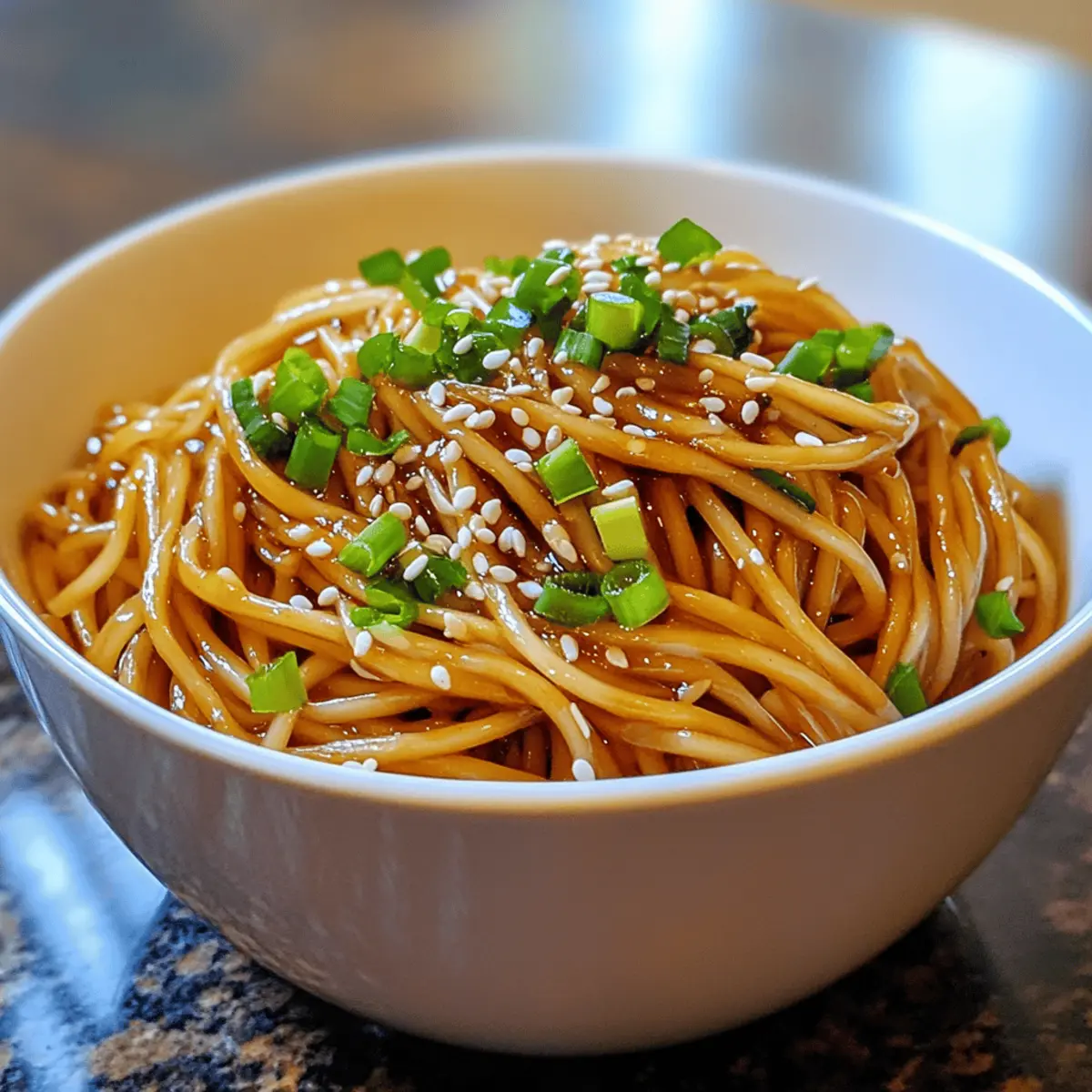Spicy Sesame Noodles