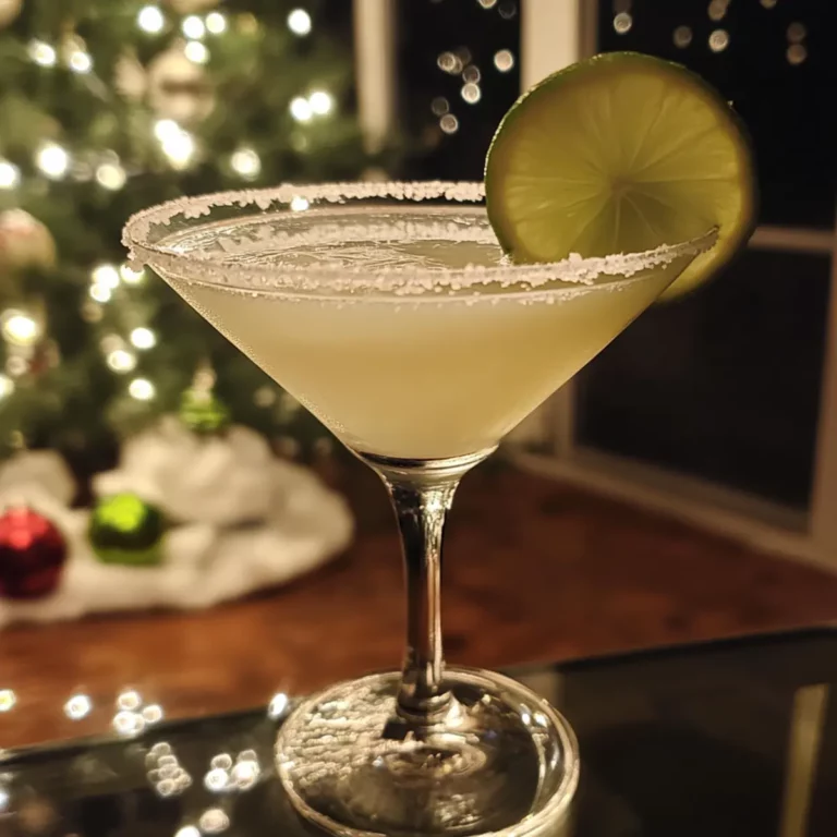White Christmas Margarita