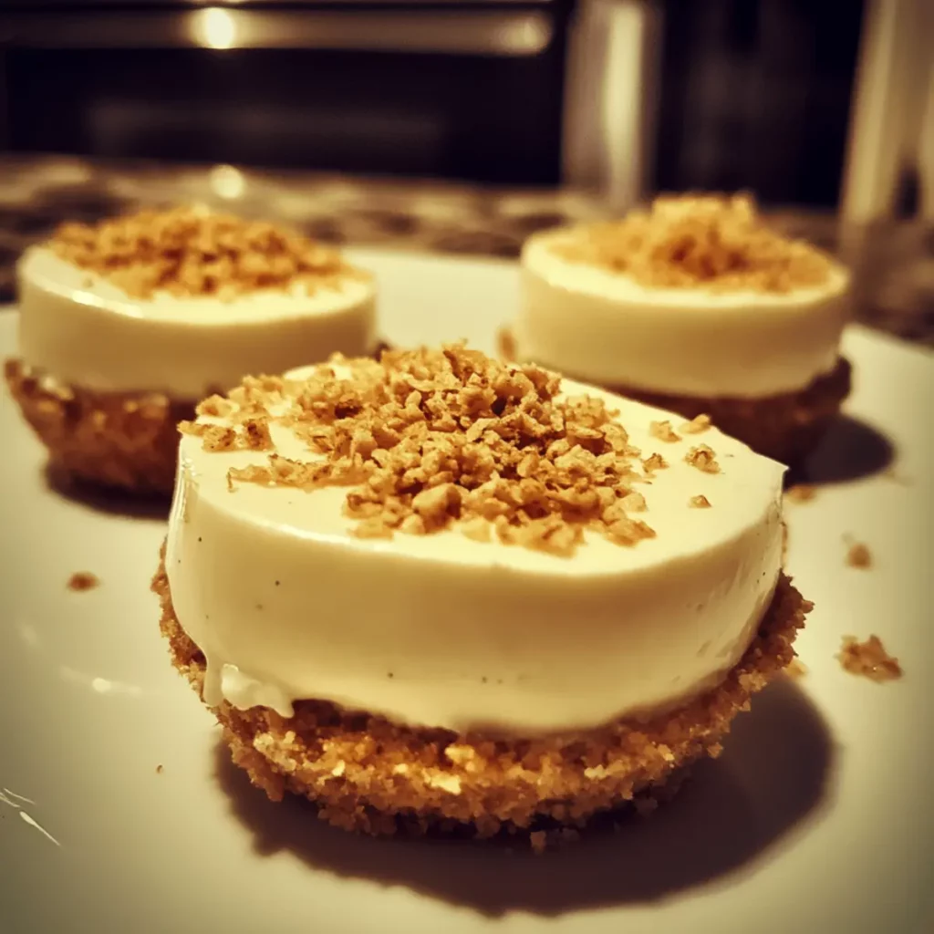 No-Bake Vanilla Bean Cheesecake Cups