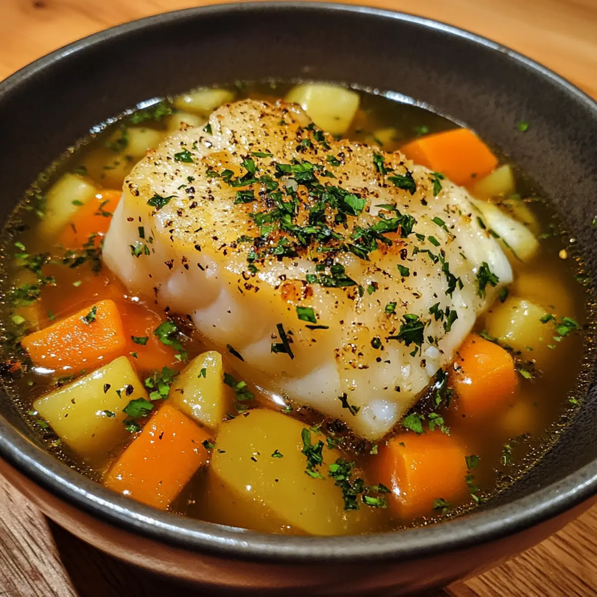 Easy Rustic Cod & Vegetable Broth Recipe for Cozy, Healthy Dinners