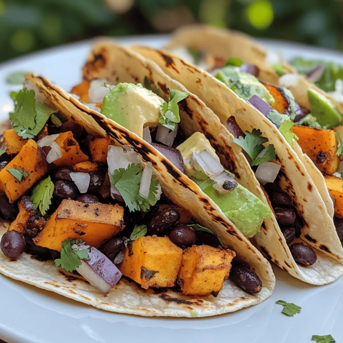 Sweet Potato & Black Bean Tacos