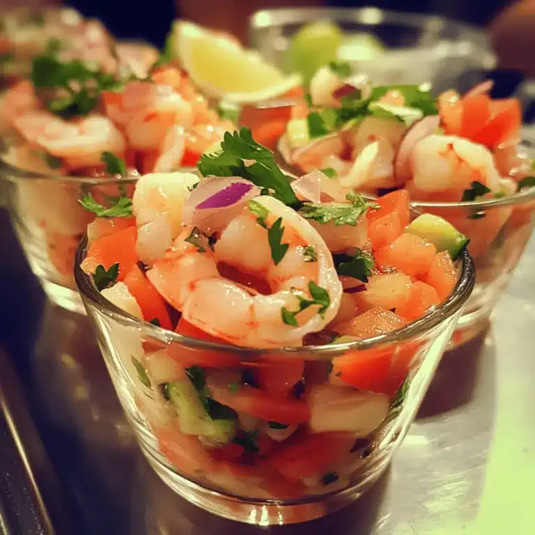 Shrimp Ceviche Shooters