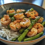 Speedy Garlic Shrimp and Asparagus Stir-Fry