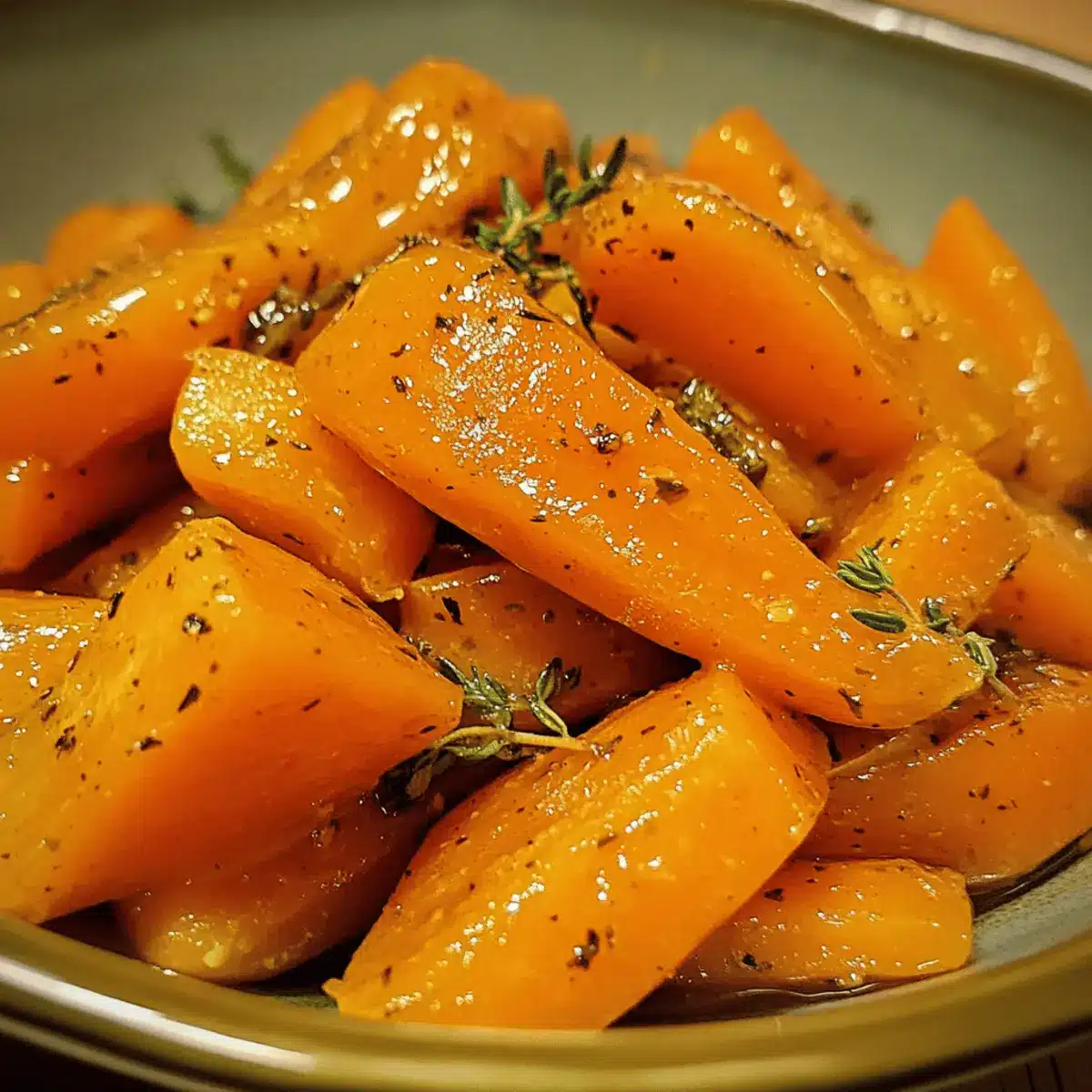 Honey-Glazed Carrots with Thyme