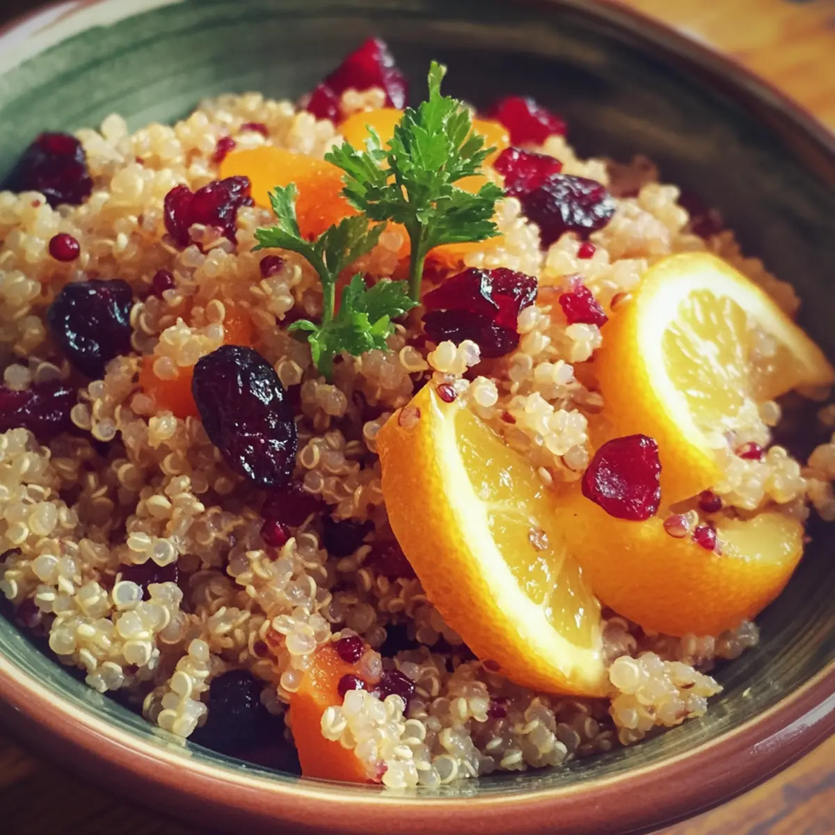 Citrus Cranberry Quinoa