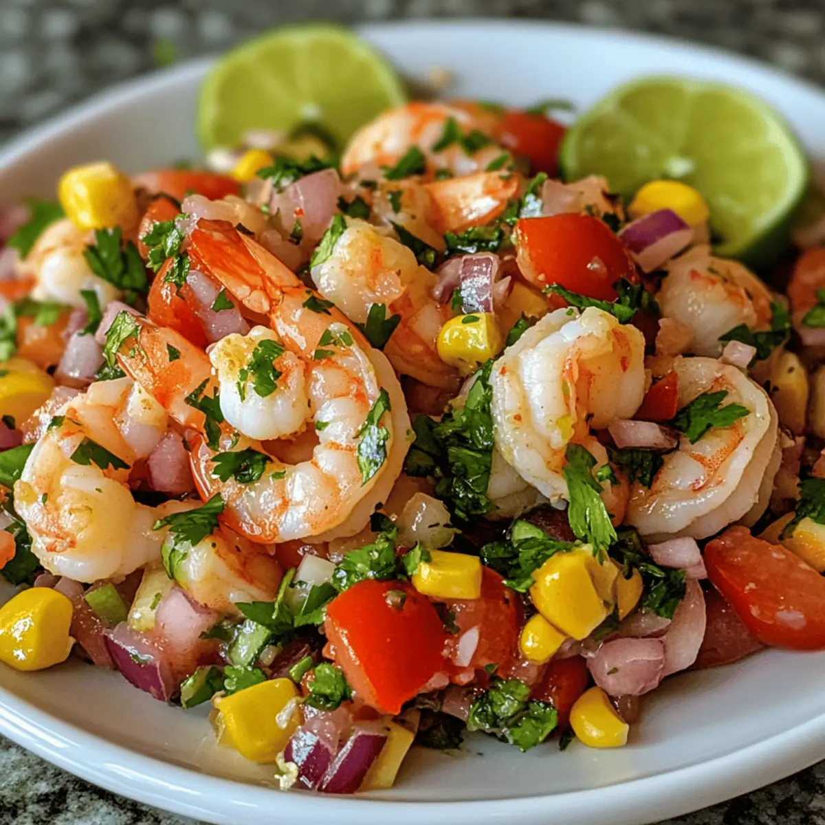 Easy Shrimp Ceviche Salad