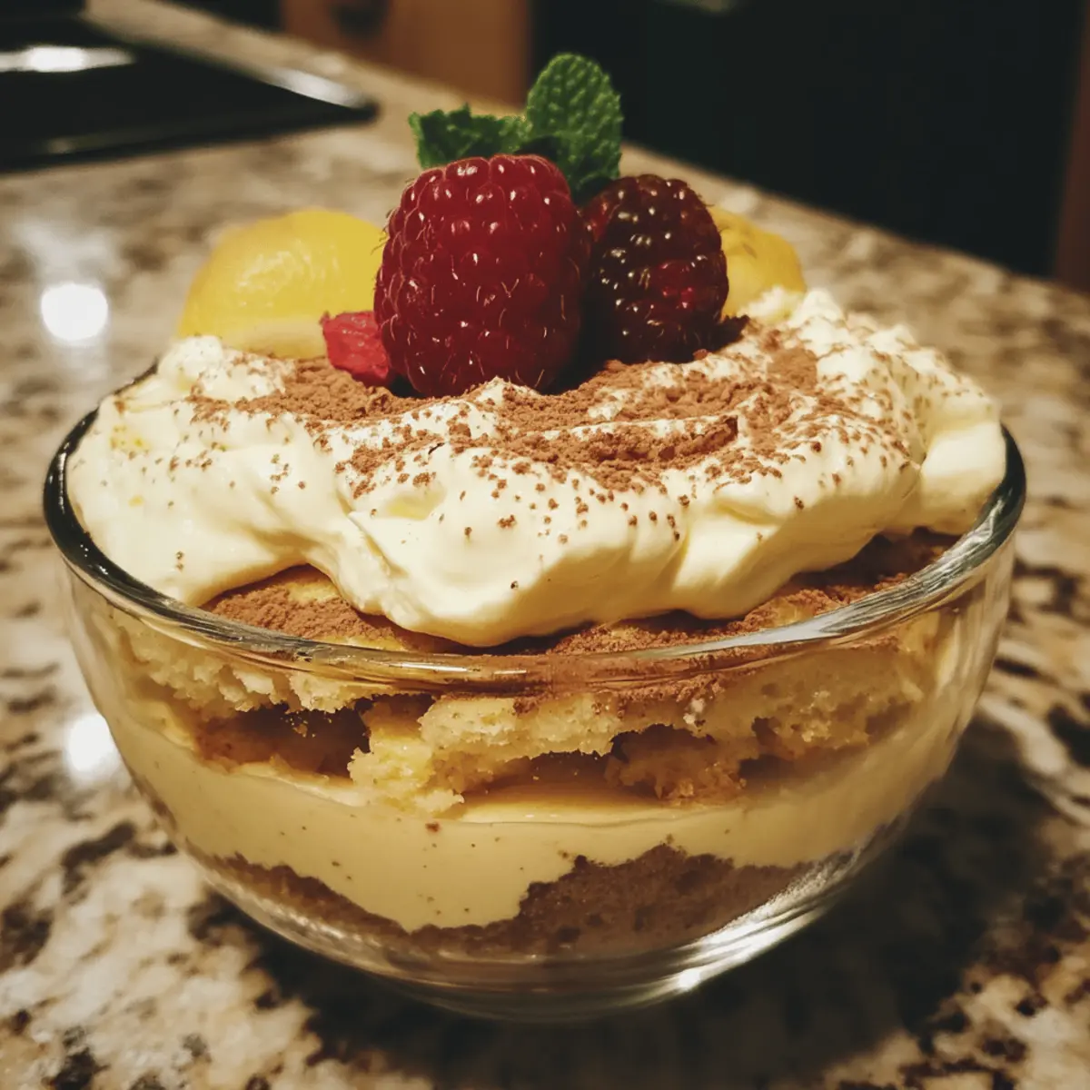 Gluten-Free Lemon Berry Tiramisu
