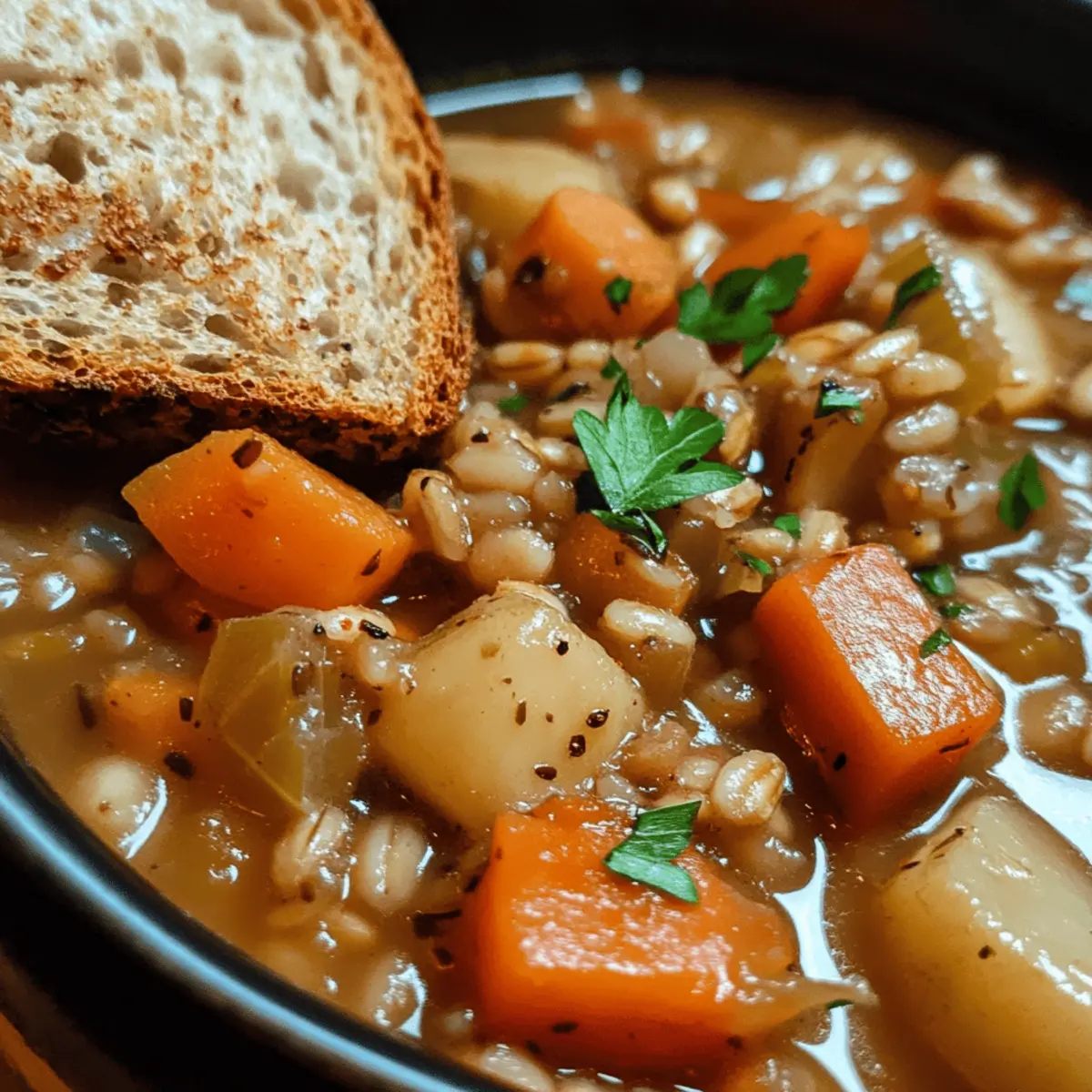 Hearty Vegetable Barley Stew