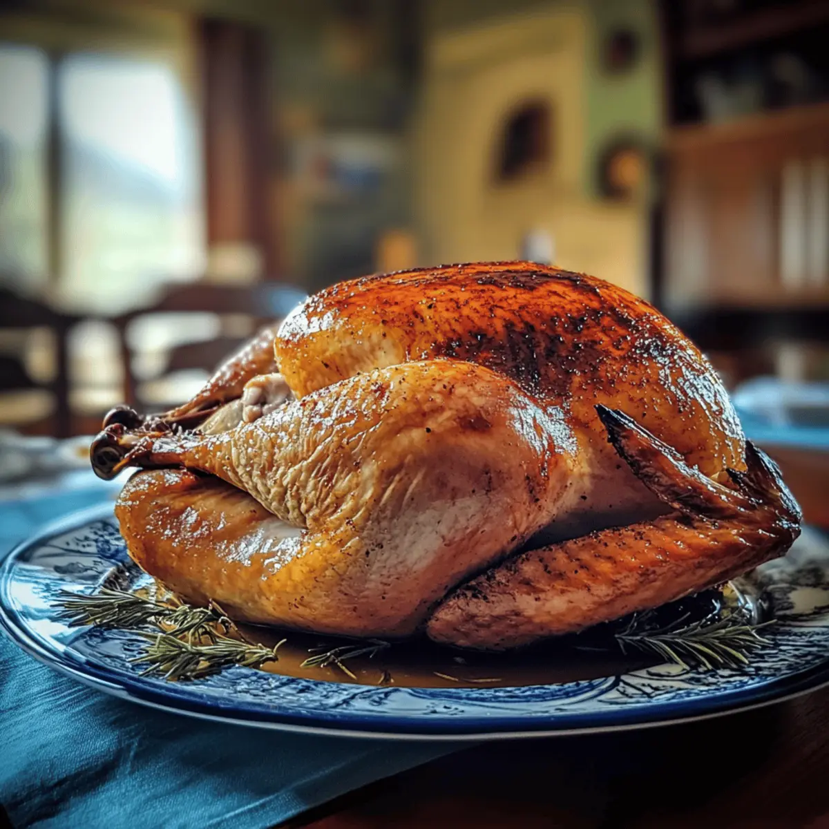 Spiced Apple Cider Brined Turkey