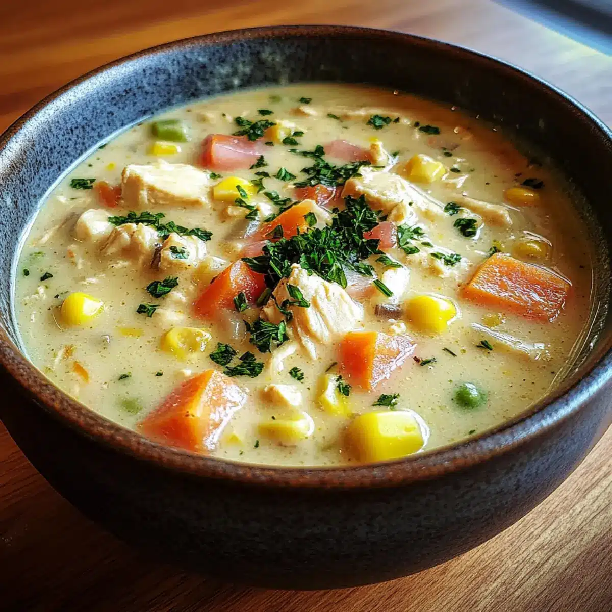 Creamy Chicken & Sweet Corn Chowder