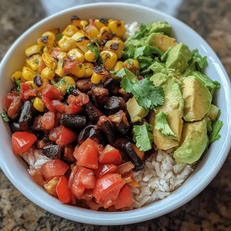 Grilled Vegetable Burrito Bowls