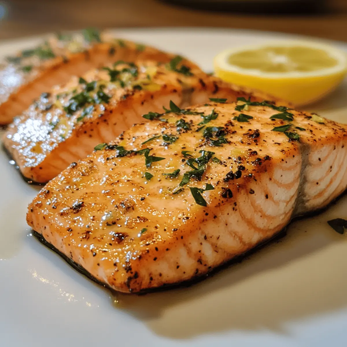 Air Fryer Salmon Fillets with Lemon