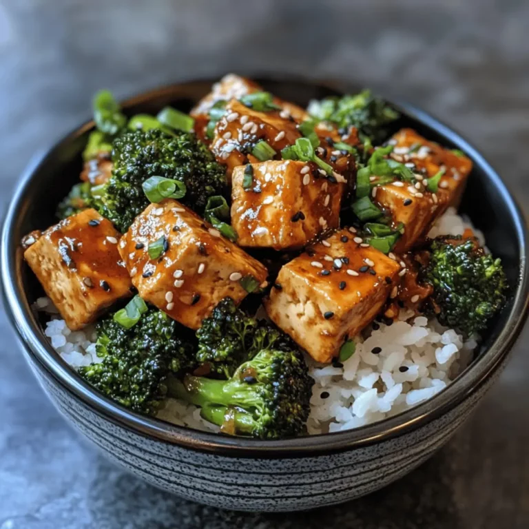 Spicy Szechuan Tofu Stir-Fry with Broccoli