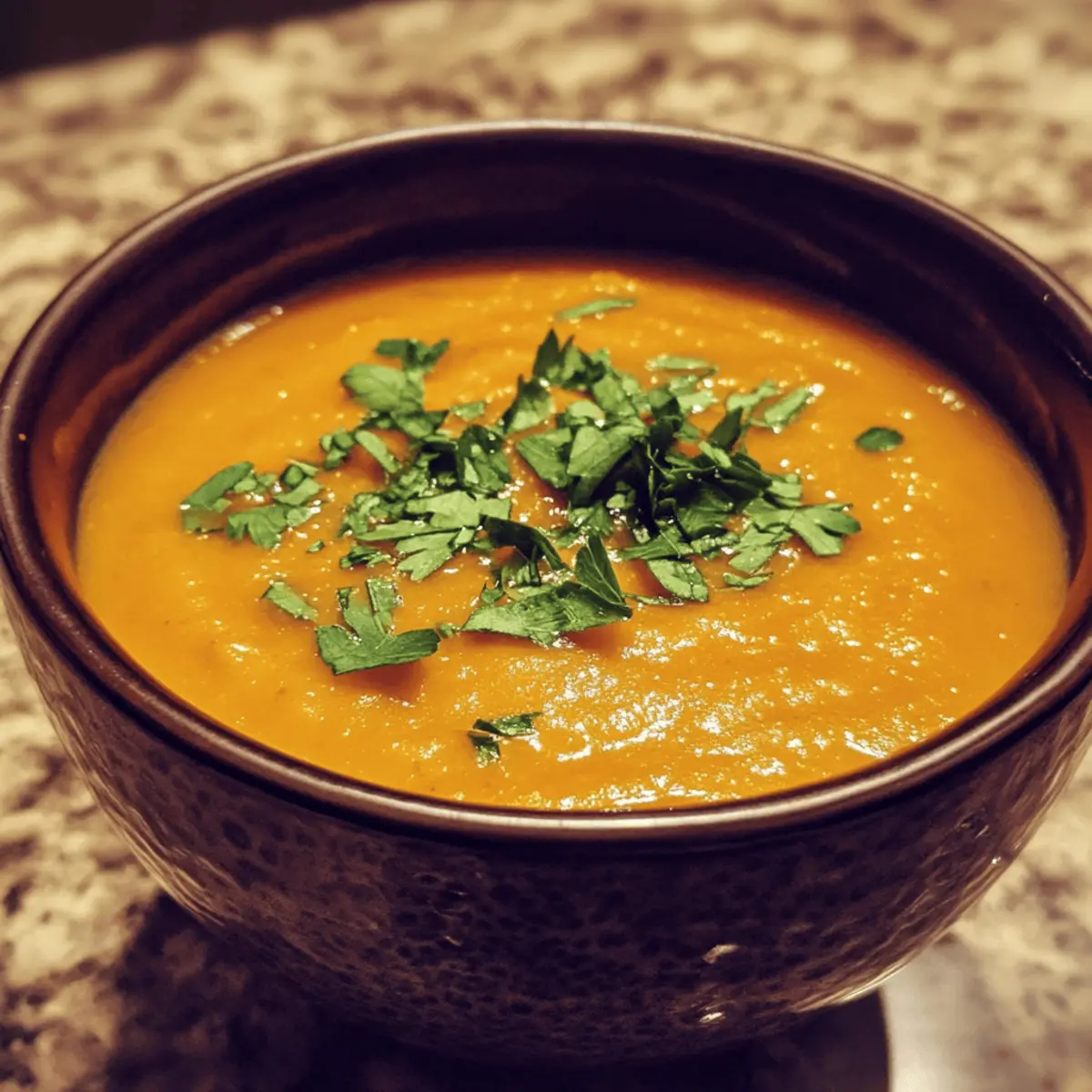 Honey Ginger Carrot Soup