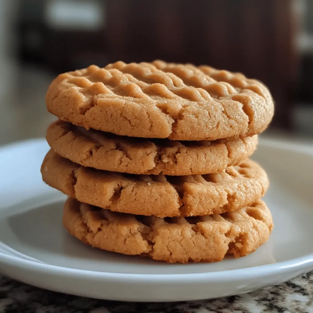 Flourless Peanut Butter Cookies