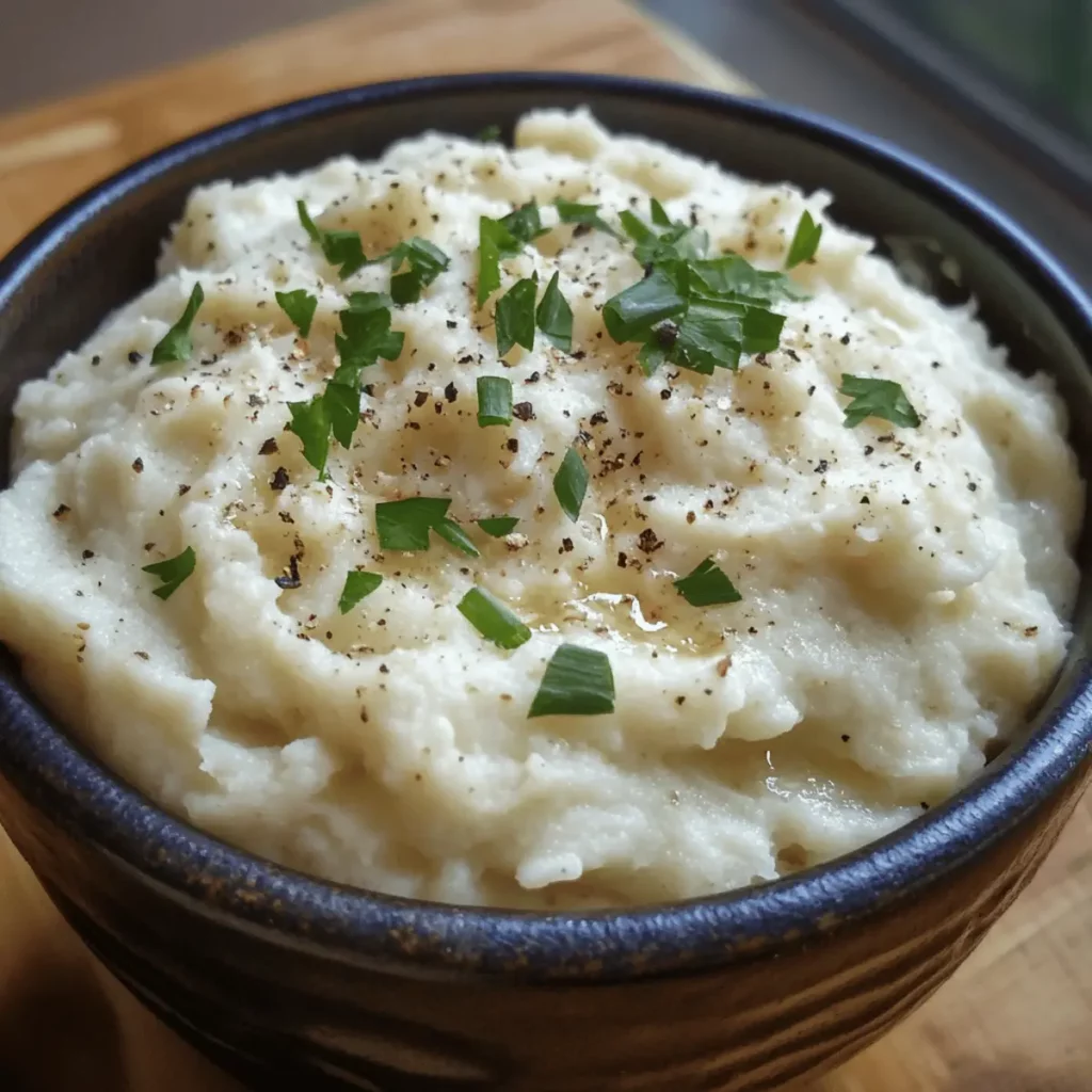 Creamy Mashed Cauliflower