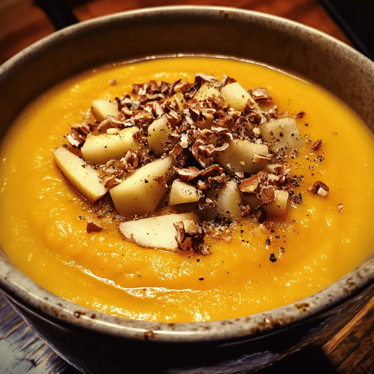 Butternut Squash and Apple Soup