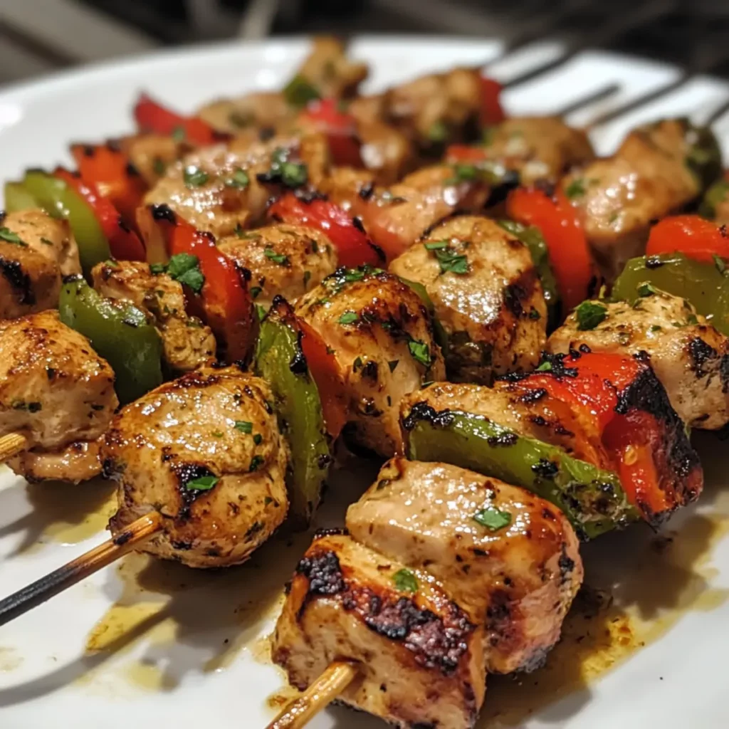 Mini Chicken Shawarma Skewers