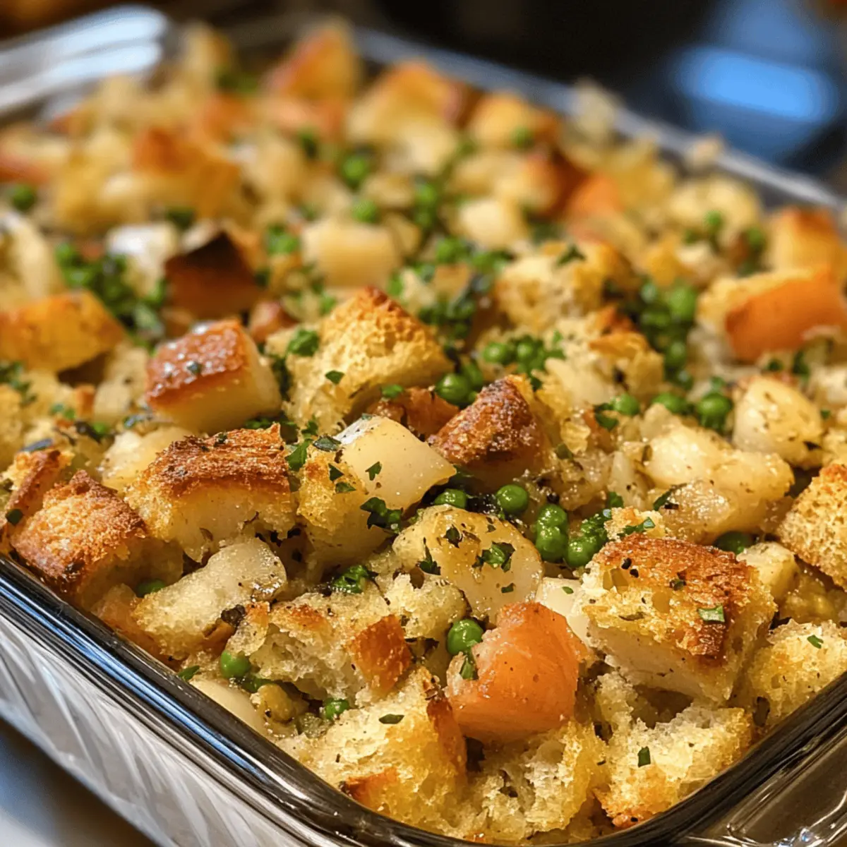 Thanksgiving Bay Scallop Stuffing Dressing