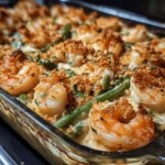 Shrimp and Green Bean Casserole