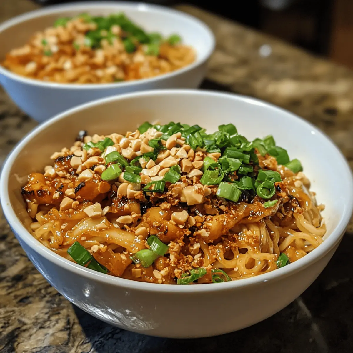 Garlic Ginger Noodle Bowls