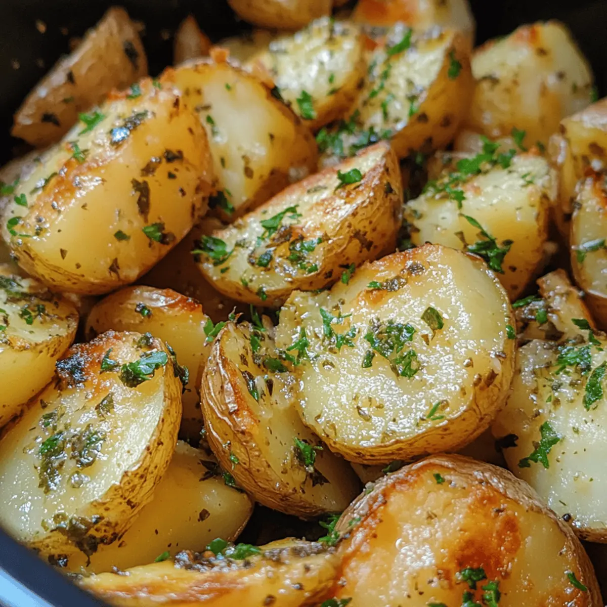 Slow Cooker Herb Potatoes