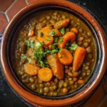 Moroccan-Spiced Carrot & Lentil Tagine rec