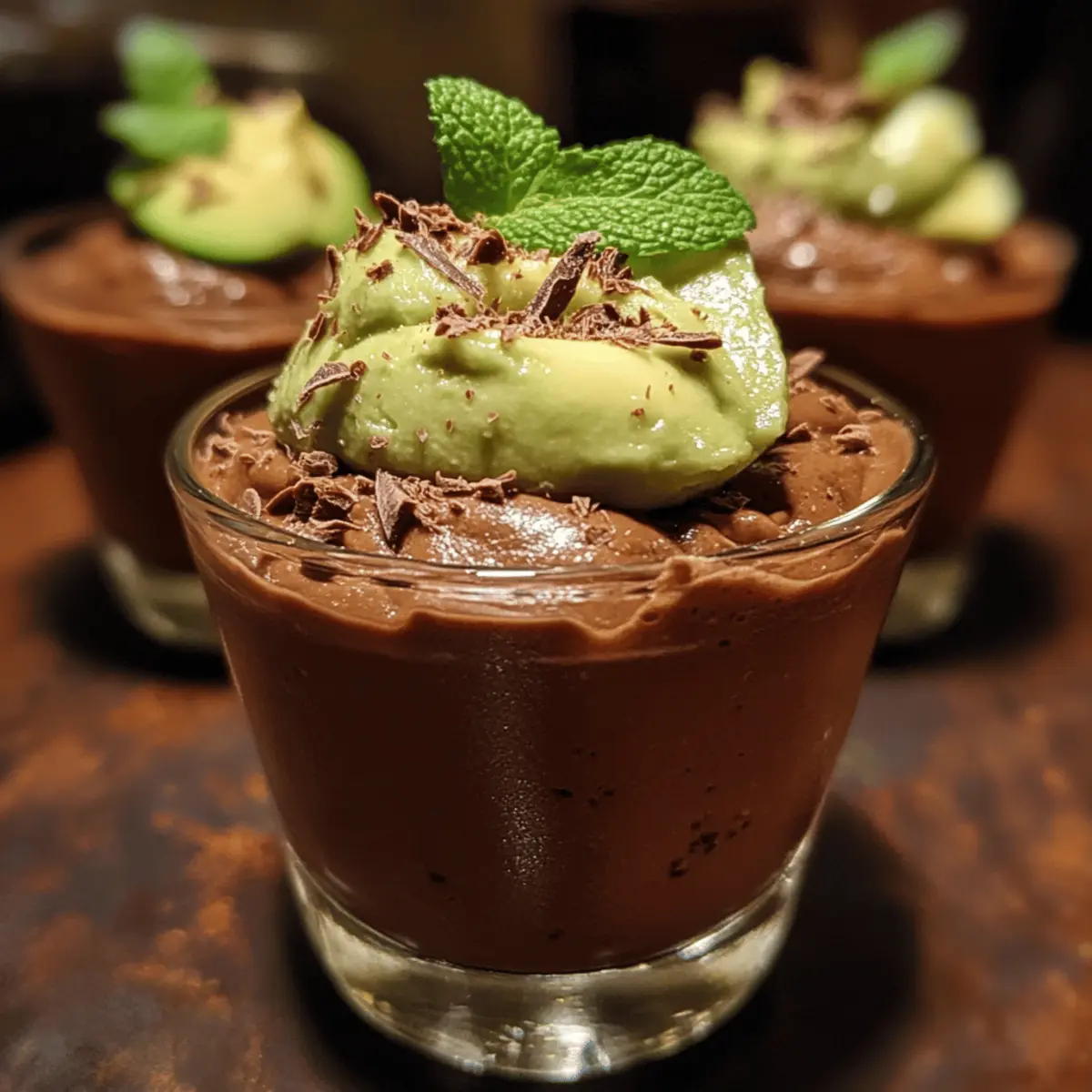 Chocolate Avocado Mousse
