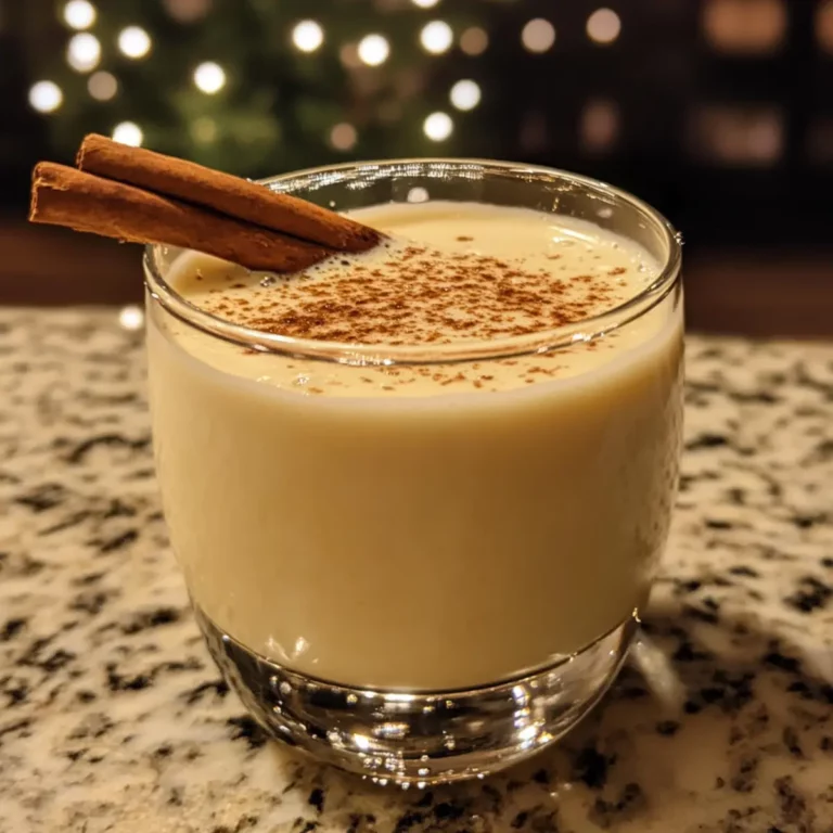 Classic Homemade Eggnog