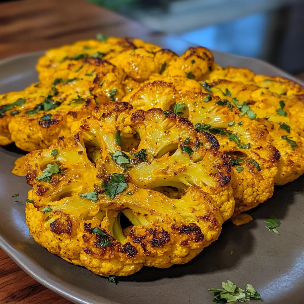 Turmeric Cauliflower Steaks