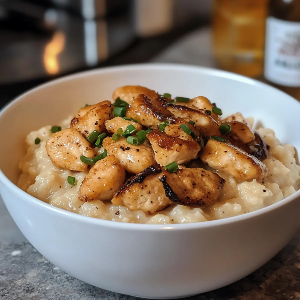 Chicken Cauliflower “Risotto”