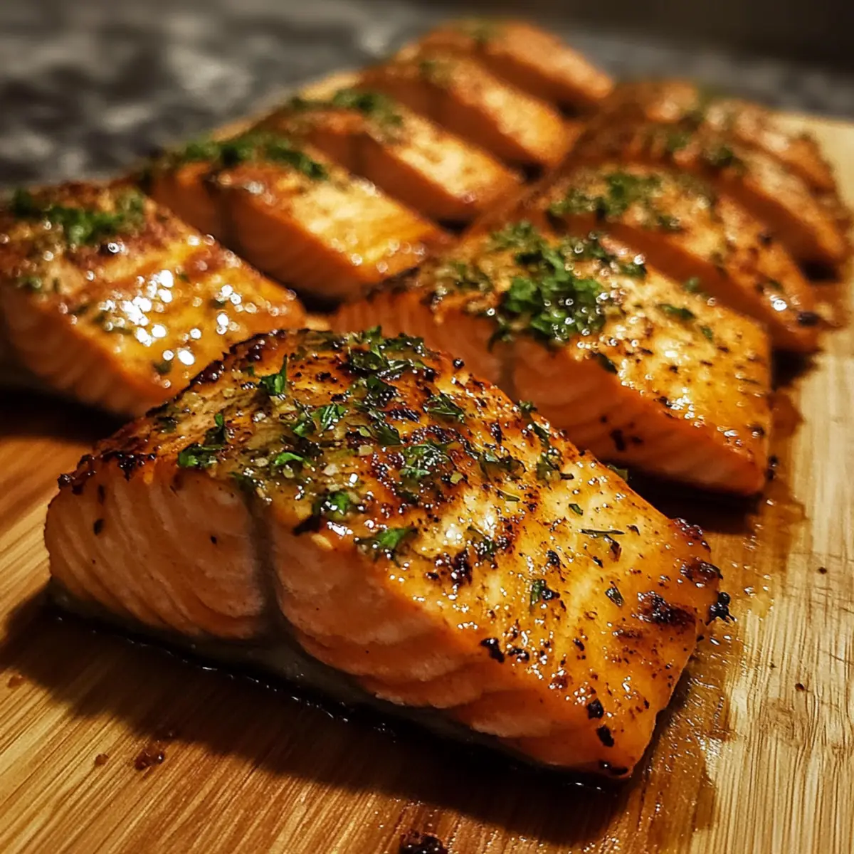 Cedar Plank Grilled Salmon