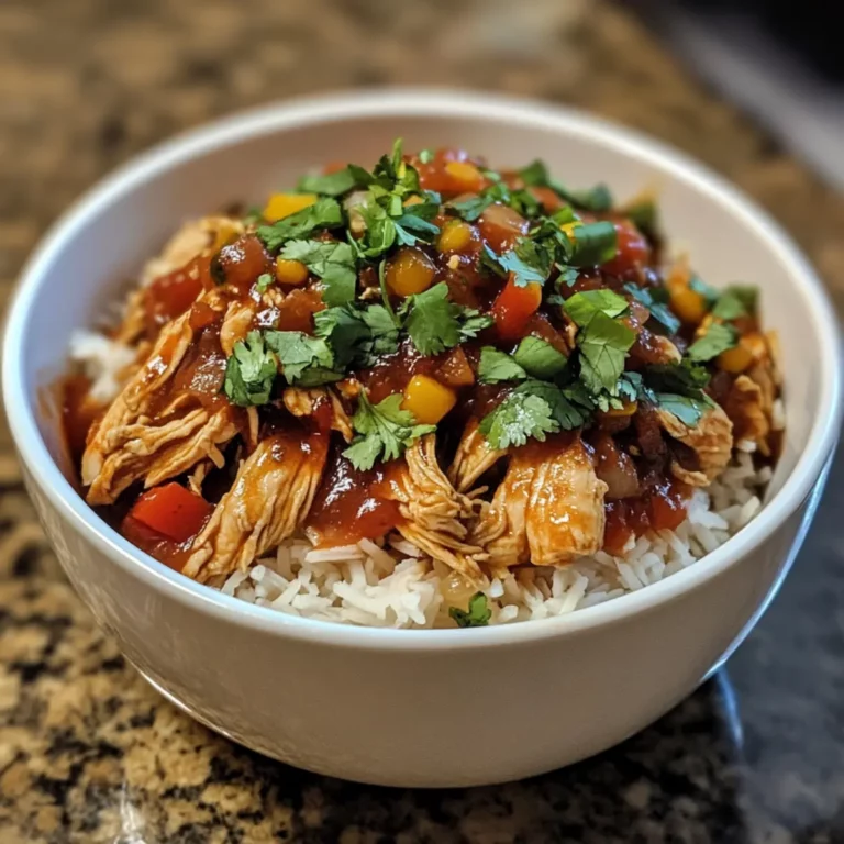 Dump-and-Go Slow Cooker Salsa Chicken