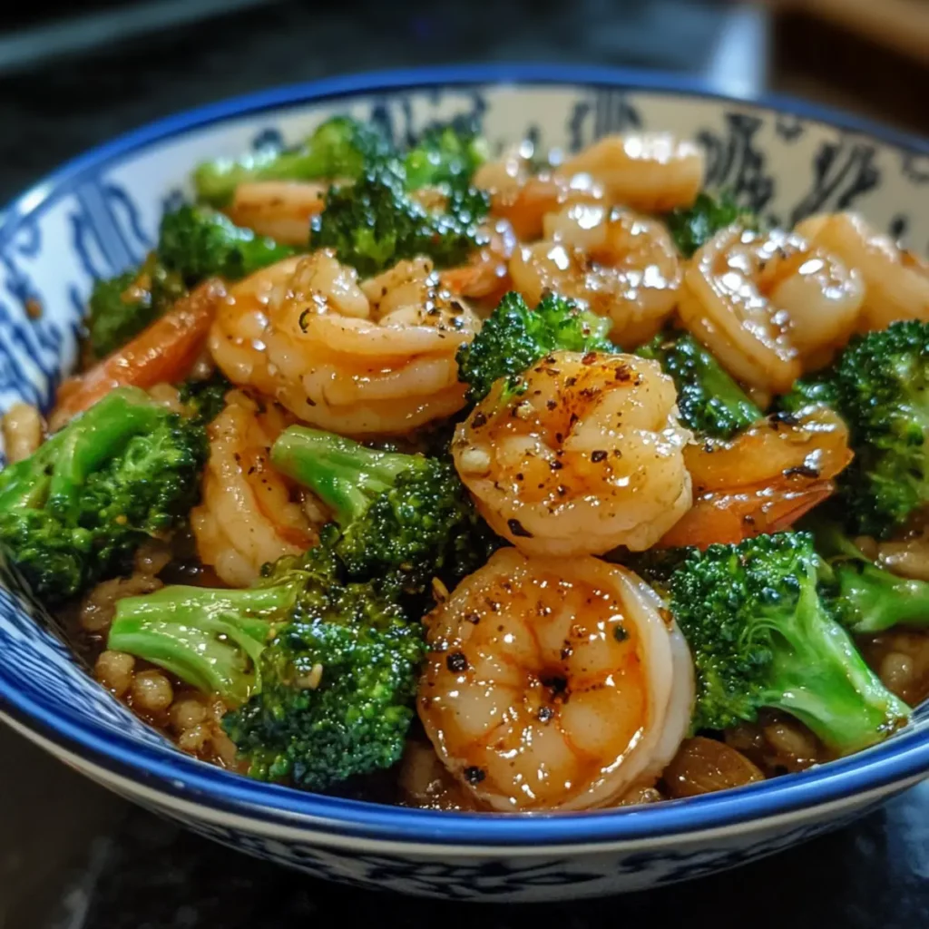 Shrimp & Broccoli Stir-Fry