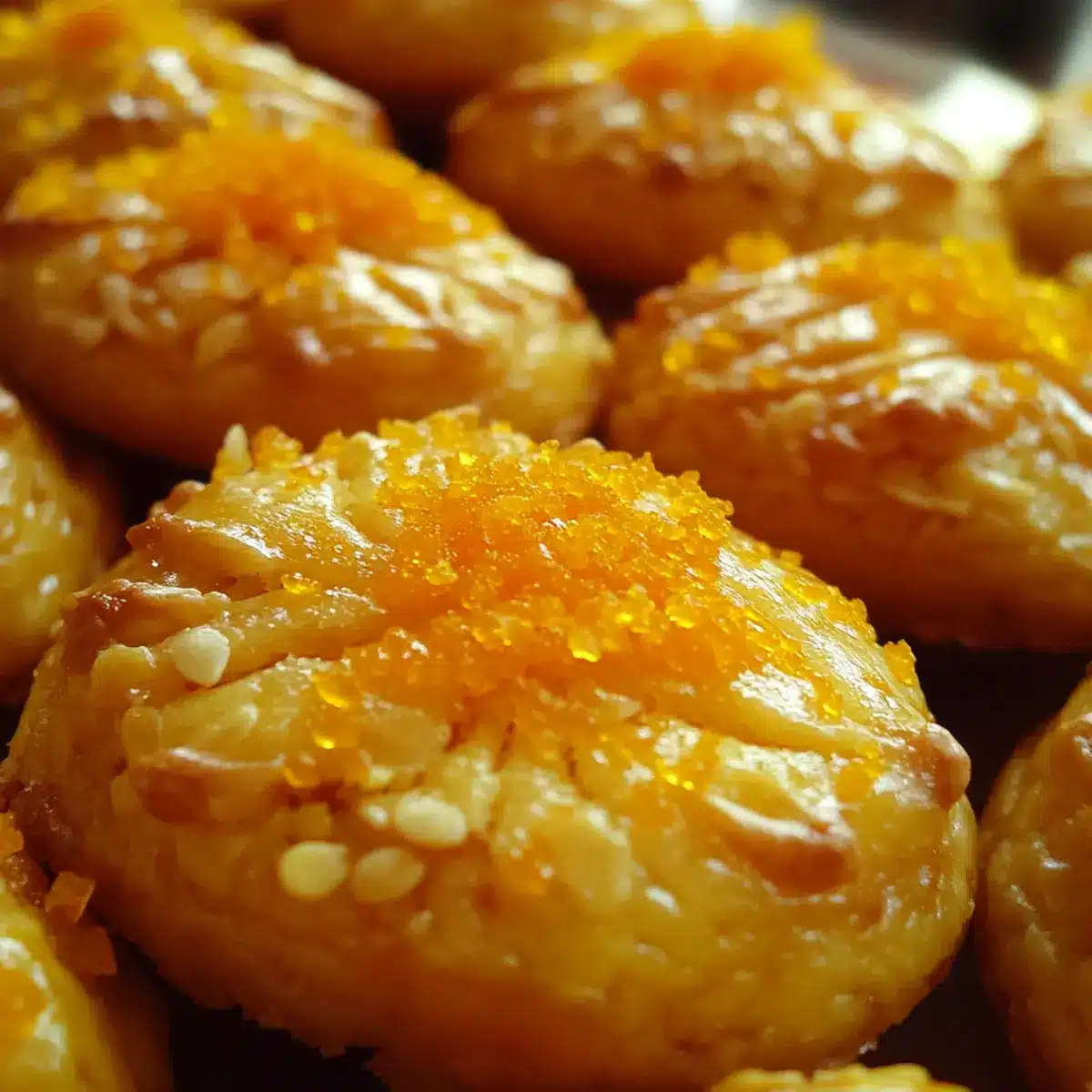 Melomakarona with Orange Zest