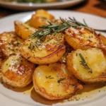 Crispy Smashed Potatoes with Rosemary